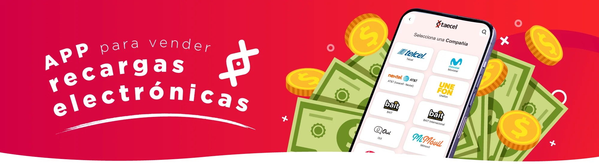 GANA DINERO AHORA VENDE TIEMPO AIRE TELCEL GRATIS Y FÁCIL CON UN SISTEMA PROBADO TOTALMENTE SEGURO REGÍSTRATE GRATIS AHORA Vender Recargas Telcel incrementa el flujo de clientes a tu negocio. AUMENTA TUS CLIENTES VENDE RECARGAS TELCEL CON TU CELULAR ANDROID IOS EN TODO LUGAR INMEDIATAMENTE