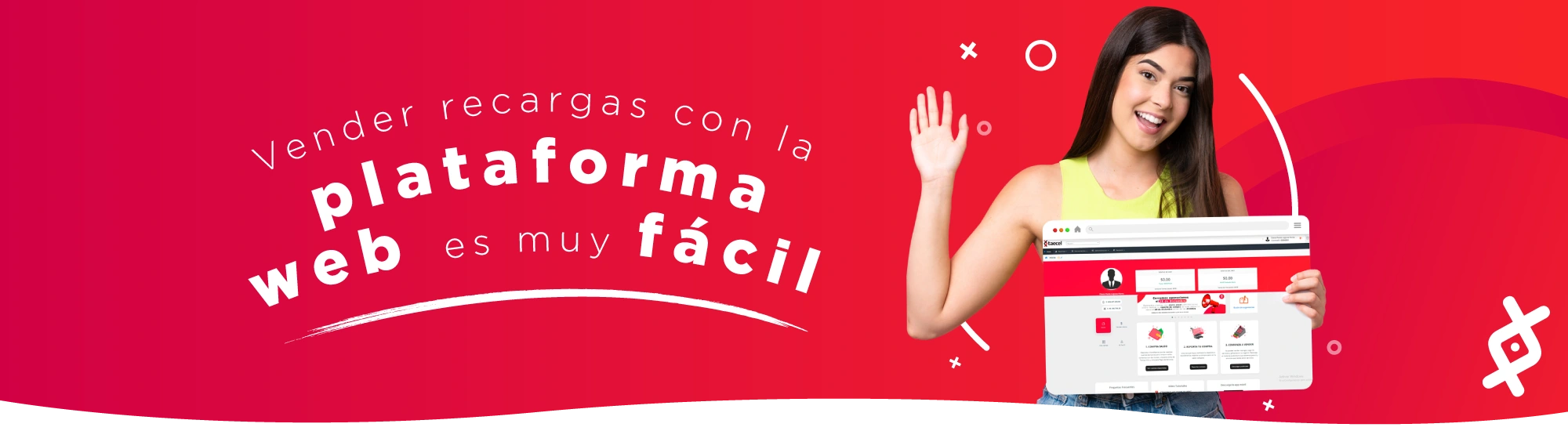 GANA DINERO AHORA VENDE TIEMPO AIRE TELCEL GRATIS Y FÁCIL CON UN SISTEMA PROBADO TOTALMENTE SEGURO REGÍSTRATE GRATIS AHORA Vender Recargas Telcel incrementa el flujo de clientes a tu negocio. AUMENTA TUS CLIENTES AHORA VENDE RECARGAS TELCEL CON CUALQUIER COMPUTADORA O TABLET CON CONEXIÓN A INTERNET COMPLETAMENTE GRATIS